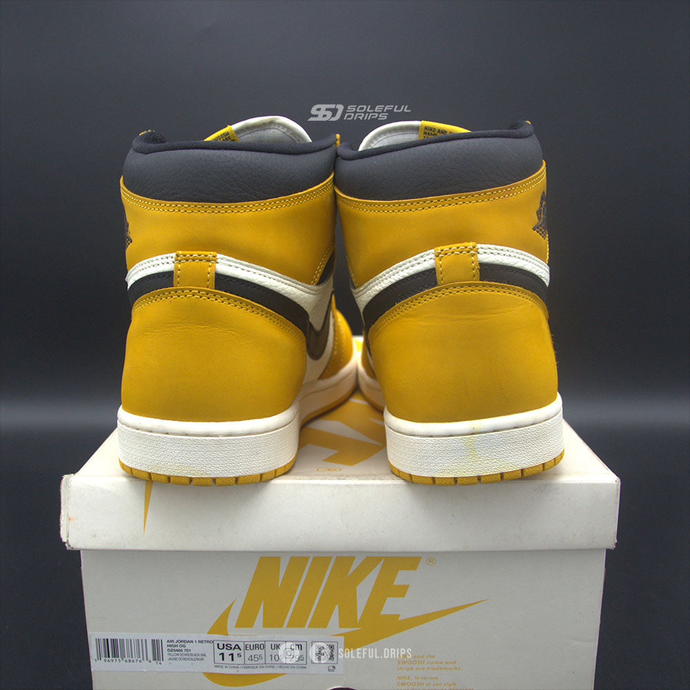 Jordan 1 Retro High OG - Yellow Ochre - US 11.5 [USED]