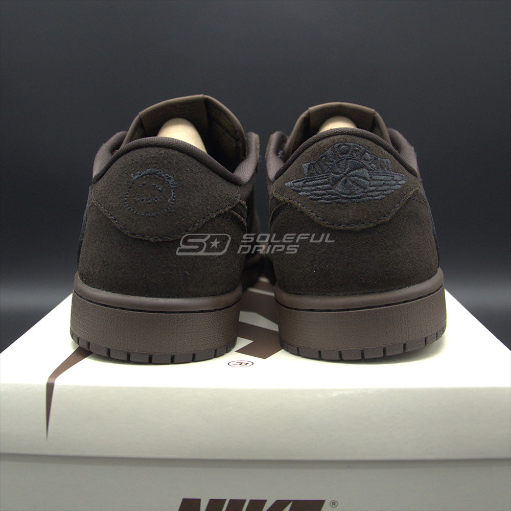 Jordan 1 Retro Low OG SP Travis Scott 'Velvet Brown'