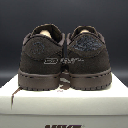 Jordan 1 Retro Low OG SP Travis Scott 'Velvet Brown'